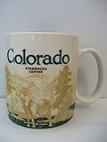 Starbucks Colorado Global Icon Coffee Mug Bighorn Sheep Snow Ski Mountains 16oz