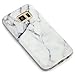 GOLINK Galaxy S7 Case IMD Slim-Fit Anti-Scratch Shock Proof Anti-Finger Print TPU Case for Galaxy S7 (White Marble)