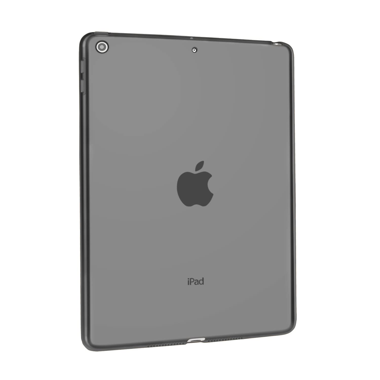 iPad 2nd/3rd/4th Gen. 9.7'' Case, Asgens Black Clear Slim Silicone Soft TPU Tablet Computer Case for Apple iPad 2 3 4, 9.7'' 2011/2012 (Old Model)