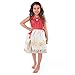 Moana Adventure Outfit Halloween Cosplay Princess Costume Skirt Girls Dress Up