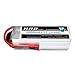 HRB 6S Lipo Battery 22.2V 5000mAh 50C RC Lipo Battery with Dean Style T Connector for Trex 700 DJI Drone RC Quadcopter Airplane Helicopter Car Truck