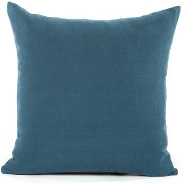 26" X 26" Solid Navy / Dark Blue Oversized Euro Sham Pillow Cover