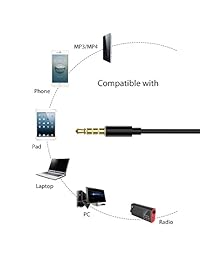 Avantree E171 - Auriculares deportivos con micrófono y gancho para la oreja, para entrenamiento, gimnasio, compatible con iPhone