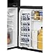 GE HC32TW10SV Haier 3.2 Cu. Ft. Compact Refrigerator with Full-Width Glass Shelves, True Separate Freezer, Dispense-a-Can® Storage, and Interior Lighting, in Virtual Steel