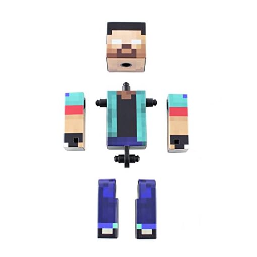 Herobrine - 4" Action Figure Toy, Plastic Craft by EnderToys - Image 5