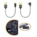 Oneme USB Power Cord for Fire Stick Power up Your Fire Stick Form Your TV's USB Port, USB Cable for Fire Stick, Chromecast, Roku Stick, 2 Pack 8 Inch (1 Straight 1 Angle)