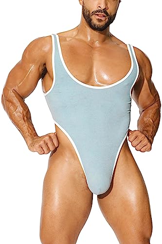 JJ Malibu Men’s Sexy Lingerie Bodysuit Wrestling