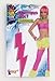Forum Novelties Women's Neon Lightning Bolt Earrings