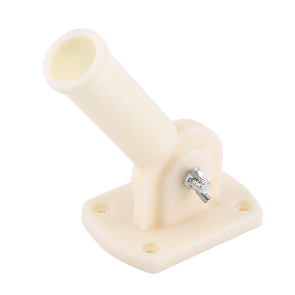 Adjustable Flag Pole Holder Heavy Duty Wall Mounting Flag Bracket Display Stand 30mm 1.18inch Diameter Plastic