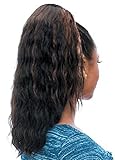 SUPER WAVE BY MODEL MODEL GLANCE SYNTHETIC DRAWSTRING PONYTAIL LONG WAVY STYLE