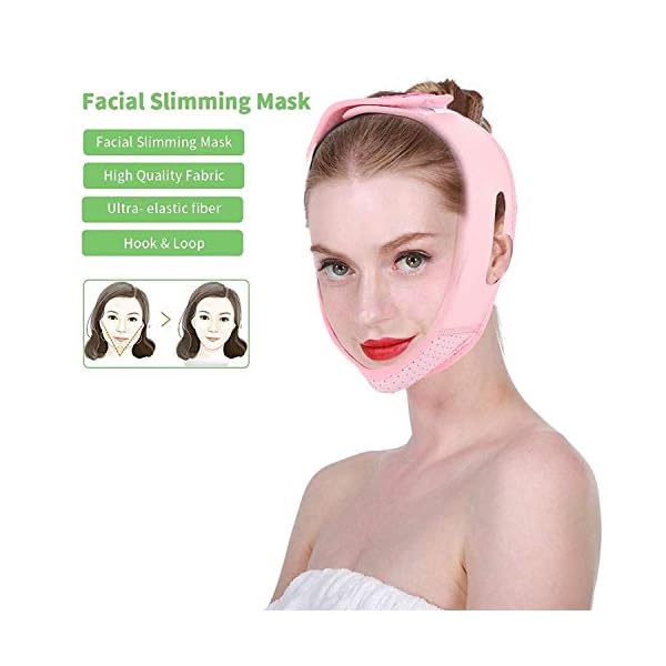 Facial-Slimming-Face-Brace-Slimming-Mask-Reducer-and-Anti-wrinkle-Gill-Facial-Care-Skin-Compact-V-lineM Facial Slimming Face Brace Slimming Mask Reducer and Anti-wrinkle Gill Facial Care Skin Compact V-line(M)