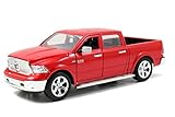 Jada 2014 Dodge RAM 1500 Pickup Truck 1/24 Scale Diecast Model Car Red