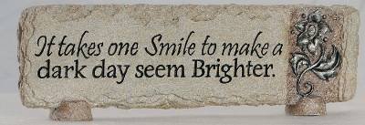 Smile Art Stone Note Stone