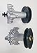2 Heavy Duty Spindle Assembly Replaces 130794, 532130794 Includes 2 Pulleys for 129861, 153535, 173436 . Thicker Cast Metal Than FSP Includes Hardware, Mounting Holes Tapped