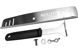 Pizza Oven Partial Baffle Door fits NU2U R-5 and R-10 Lower monted shelf made in Canada by NU2Uproducts.com- For Type Rock Ovens-by NU2U