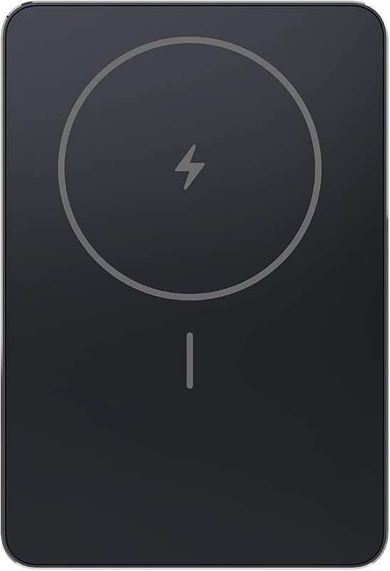 Super Slim Magnetic Power Bank 5000 Negro