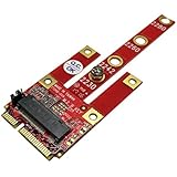 Ableconn MPEX-134B B Key M.2 WWAN Module to Mini PCIe Adapter - Support USB / PCIe / SATA Based M.2 B Key and B-M Key Module