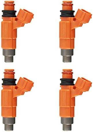 4Pcs Fuel Injectors 68V-8A360-00-00 fit 2004-2009 Yamaha F115， Outboard Chrysler Dodge Chevrolet 115HP Mitsubishi Eclipse