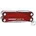 Leatherman - Squirt ES4 Multitool + LED Lenser K2L Flashlight Keyring Torch (Red)