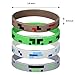 60 Pieces Pixelated Miner Crafting Style Character Wristband Bracelets Silicone Wristbands, Pixelated Theme Bracelet Designs for Mining Themed or Crafting Style Party Supplies (60 Pieces, Style 1)