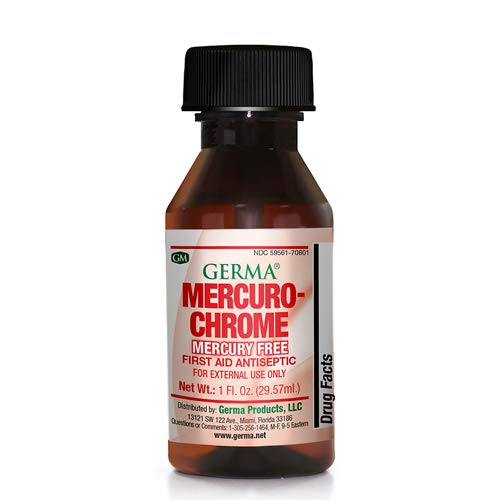 MercuroChrome Antiseptic 1oz Prevent infection in cuts, scrapes and burns QTY-3 - //medicalbooks.filipinodoctors.org