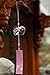 Japanese Edo Furin Glass Windchimes Bells Suncatcher (Pink Sakura)