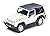 GreenLight 2010 Jeep Wrangler Rubicon Diecast Vehicle, White, 1:43 Scale, Islander Edition