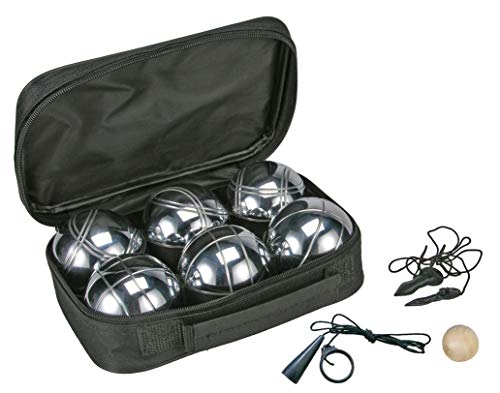 Bouleset Boccia Set 6X 720g Metallkugeln Boulekugeln Petanque Maßband Tasche – Bild 3