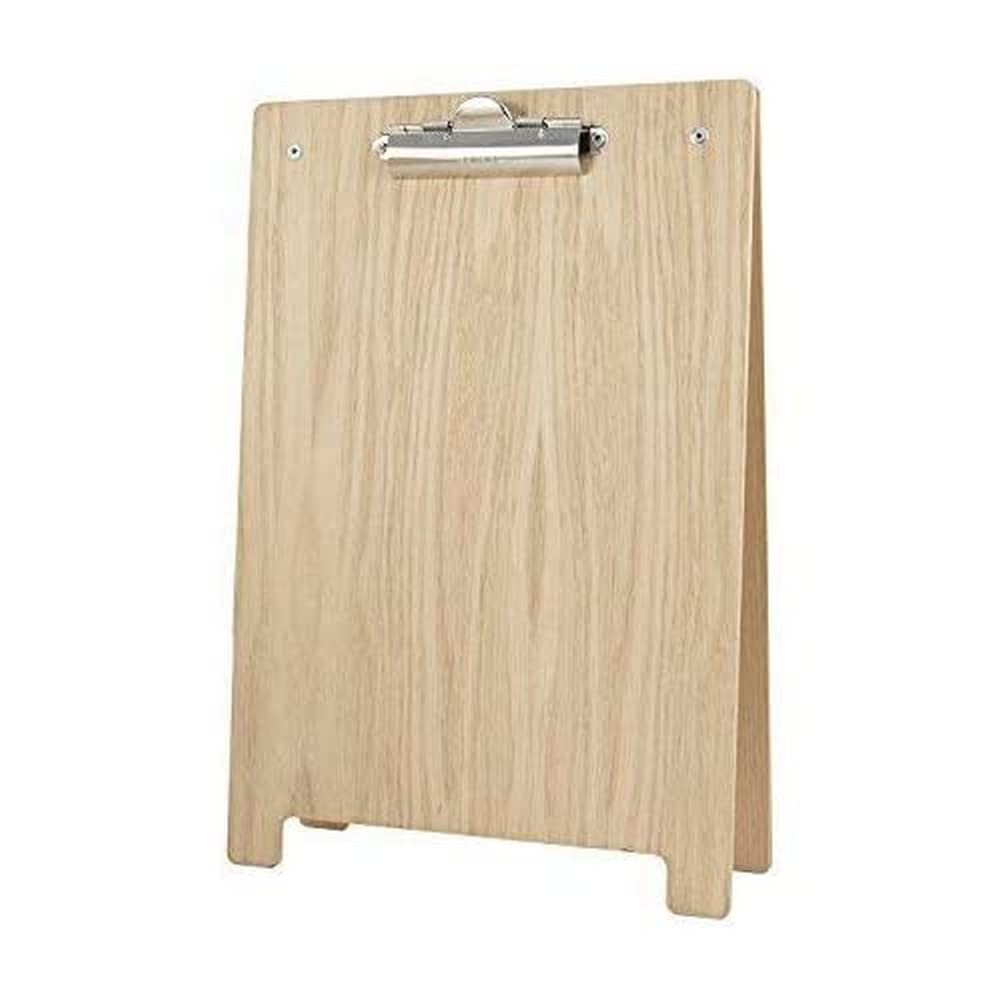Chalkboards UK WC924 A-Frame Clipboard, Wood, Natural, A4, 34.5 x 23.5 x 3cm