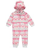 Carter's Baby Hooded Fleece Jumpsuit, Purple