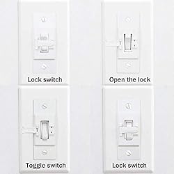 Light Switch Guard Optional Wall Plate Cover Switch