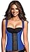 Ann Chery Womens 3 Hooks Body Shaper Latex Sport Vest Shapewear, Blue 2XL/40