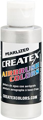 Details about 4oz Createx Pearl Silver 5308 - 4Z Airbrush Paint Color - Art