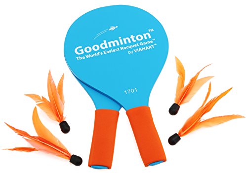 Goodminton | The World's Easiest Racket Game | An Indoor Outdoor Year-Round Fun Racquet Game for Boys and Girls | Gift Box Packaging