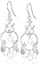 Polished Sterling Silver French Wire Drop Earrings