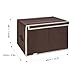 HOMFA 30L Foldable Storage Box with Lid Collapsible Fabric Large Clothing Storage Bins Containers Basket with Dual Handles, 3 pack