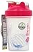 BlenderBottle Classic (Discontinued Style), 20-Ounce, Clear/Pink