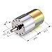 uxcell 12V DC 208RPM Gear Motor Micro Speed Reduction Geared Motor Centric Output Shaft