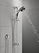 Delta Faucet 3-Spray Touch-Clean Wall-Mount Slide Bar Hand Held Shower with Hose, Chrome 57014