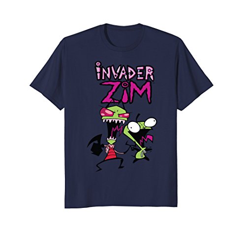 NickelodeonInvader Zim and Gir T-Shirt T-ShirtOEKO-TEX STANDARD 100