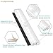 Furnizone Motion Sensor Closet Light Stick On Cabinet Light Strip Night Light Portable Wireless LED Stair/Step Light Bar Rechargeable with Magnetic Strip (White)