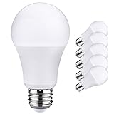 Litom Light Bulbs, 9W (60W Equivalent) 3000K A19 LED Bulbs, 800 Lumens Soft White E26 LED Lighting 6 Pack