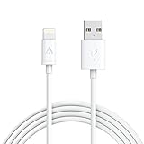 Anker Lightning to USB Cable 6ft / 1.8m Extra Long with Compact Connector Head [Apple MFi Certified] for iPhone, iPad and iPod (White)
