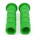 Coolrunner Bicycle Handle Bar Mushroom Grips BMX for Boys and Girls Bikes (Green)