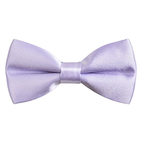 AlizealSolid Banded Adjustable Length Pre-tied Boy's Bow Tie