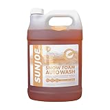Sun Joe SPX-FCS1G-CRM Premium Snow Foam Orange-Vanilla Scent Car Wash Soap & Cleaner, 1 Gallon