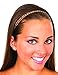 Mia Thin Braidie, Hair Accessory Headband Made of Synthetic Braided Hair on Elastic Rubberband, Classic, Pretty Hair Accessory for Women and Girls - Dark Brown
