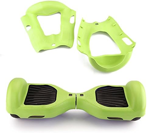 Scooters Equipment Silicone Case Cover For 6.5" 2 Wheels Smart Self Balancing Scooter Hoverboard scooter wheels 6.5" models scooter wheels Green