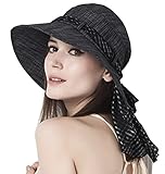 Supergirl Women's Cotton Sun Hats Spring Summer Topee UPF 50+ Floppy Beach Hats