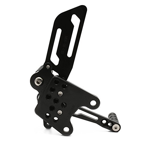 image for NEVERLAND Motorcycle CNC Adjustable Rearsets Footpegs Foot Pegs for Su